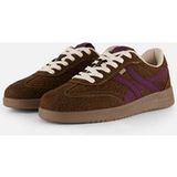 POSH by Poelman Posh Sneakers bruin Synthetisch