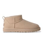 UGG Classic Ultra Mini Bottines en cuir beige (38)