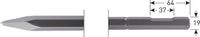 Rotec 6-kant Puntbeitel 400mm 6-kant ø19,0 met uitsparing - 2153506