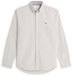 Tommy Hilfiger Chemise à manches longues pour homme M Coton biologique/Coton Taupe