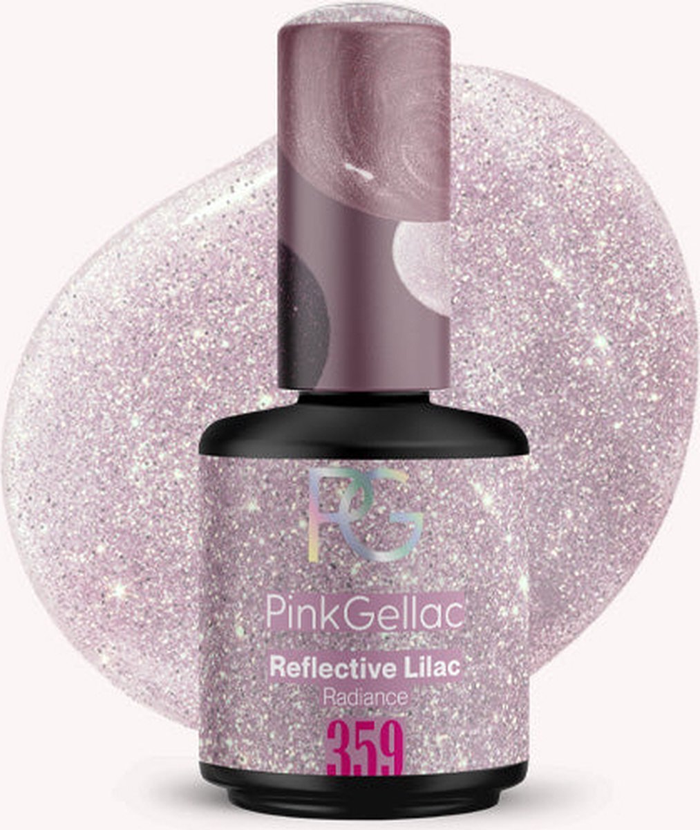 Pink Gellac - Reflective Lilac - Gellak - Vegan - Paars - Glanzend - 15ml