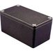 HAMMOND ELECTRONICS Universele behuizing 1550Z104BK aluminium, zwart, 64 x 58 x 35, 1 stuk