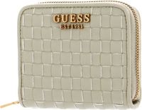 Guess Lisbet SLG Small Zip Around Dames Portemonnee - Sage