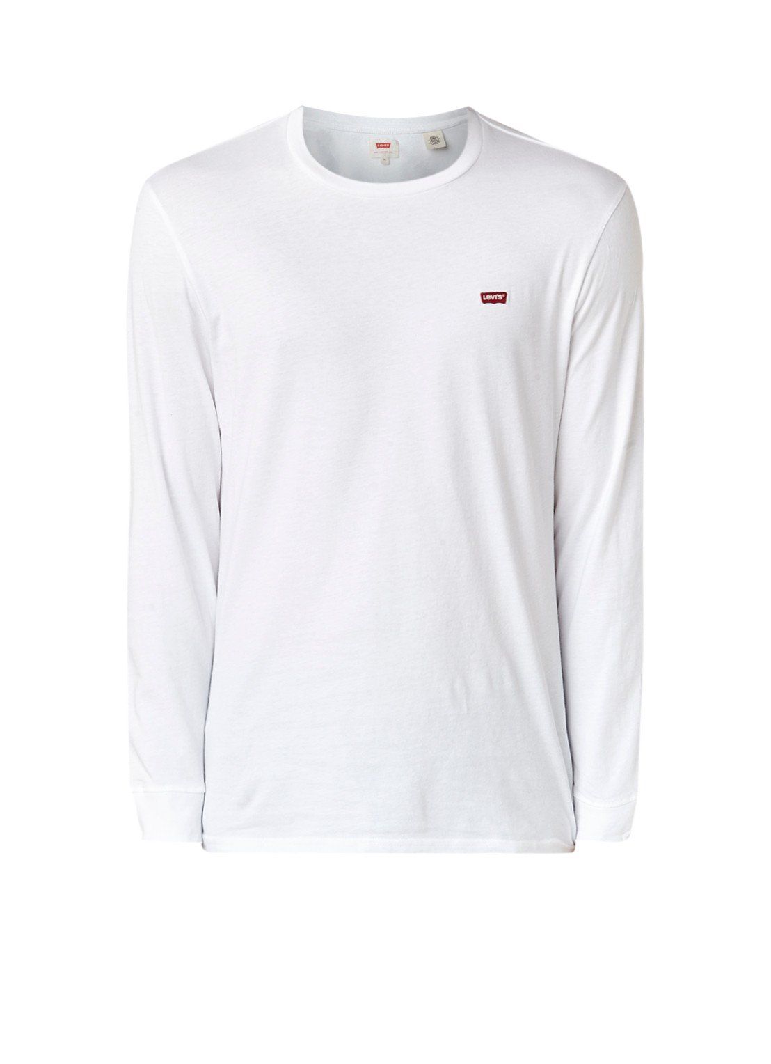 Levi's Original longsleeve van katoen met logopatch - 5400599781499