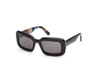 Pucci Ep0253 Dames Zonnebril Zwart Smoke/CAT3 Vrouw
