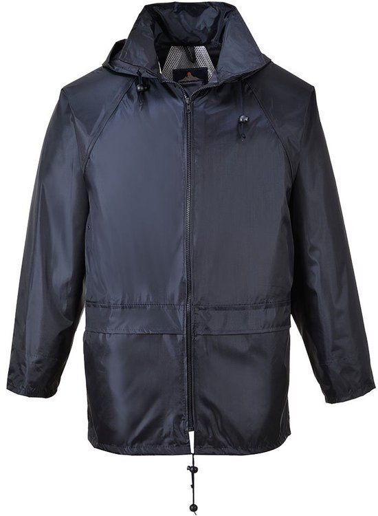 Portwest Klassieke Volwassen Regenjas S440 - Marine - 7XL