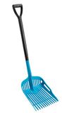 Aricasa 1102B vork, Monoblock, kunststof, blauw