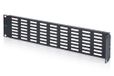 DIGITUS 19 inch blinde afdekking met ventilatiesleuven & scharnier – 2 HE