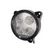 HELLA 1G0 996 376-141 LED-Werklamp - Modul 70 Gen. III - 24/12V - 800lm - Inbouw/Schroefaansluiting - 3-puntbevestiging - Omgevingsverlichting - Kabel: 1500mm - Stekker: AMP