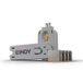 LINDY 40453 - USB-poort slot (4 stuks) met sleutels: Code Oranje