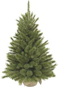 Triumph Tree Forest Frosted Kunstkerstboom in Jute - H90 x Ø62 cm - Groen