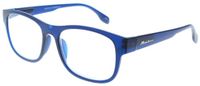Montana Eyewear MRC1B leesbril met clip-on zonnebril +3.50 - Rechthoekig - Blauw