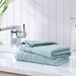 Tommy Bahama - Handdoeken, absorberende en vervagingsbestendige katoenen handdoekenset, modieuze badkamerdecoratie (Island Retreat Bay Blue, 2-delig)