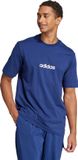 Adidas Sportswear Essentials Linear Single Jersey T-Shirt - Hommes - Bleu