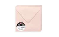 Clairefontaine 5343C - Pakket van 20 Geplakte Vierkant 16,5x16,5cm Opaline