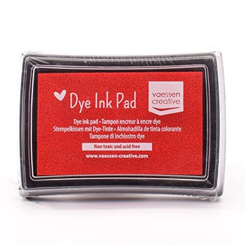 Vaessen Creative Dye ink pad Rood