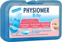 Physiomer Baby Neusreiniger - extra soft tip met 5 beschermfilters
