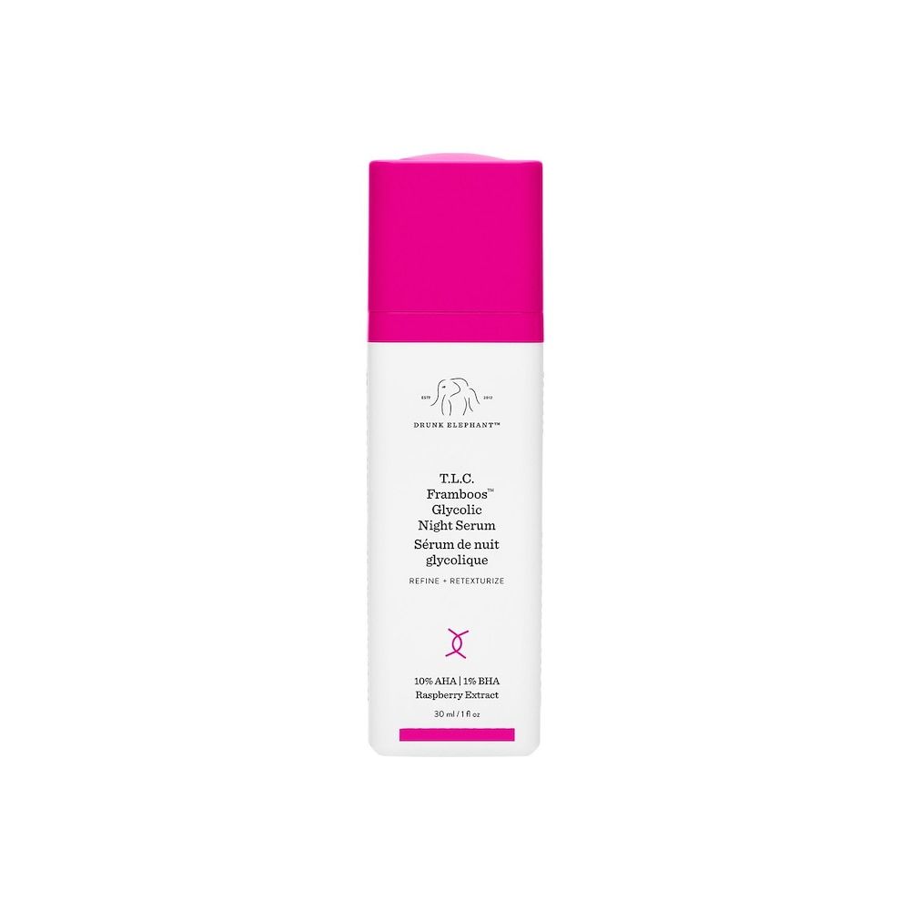 Drunk Elephant T.L.C. Framboos Glycolic Night Serum - 30ml