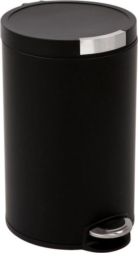 EKO Artistic Pedaalemmer - 20 liter - Mat Zwart