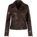 Oakwood Leren jas voor vrouwen ED Gold Stars