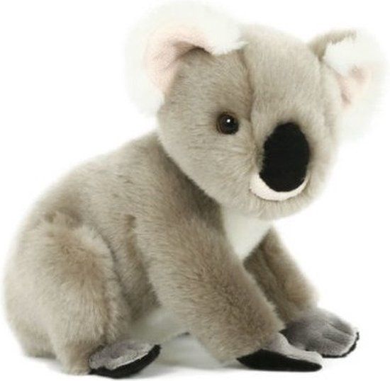 Semo Koala Knuffel - 20 cm - Pluche - Grijs