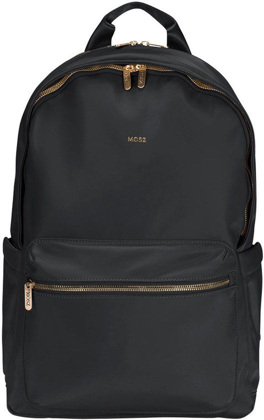 MŌSZ Laptoprugzak dames nylon 15.6 inch - zwart