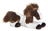 Aurora Knuffelpaard Tola Flopsie 30,5 Cm Bruin/wit
