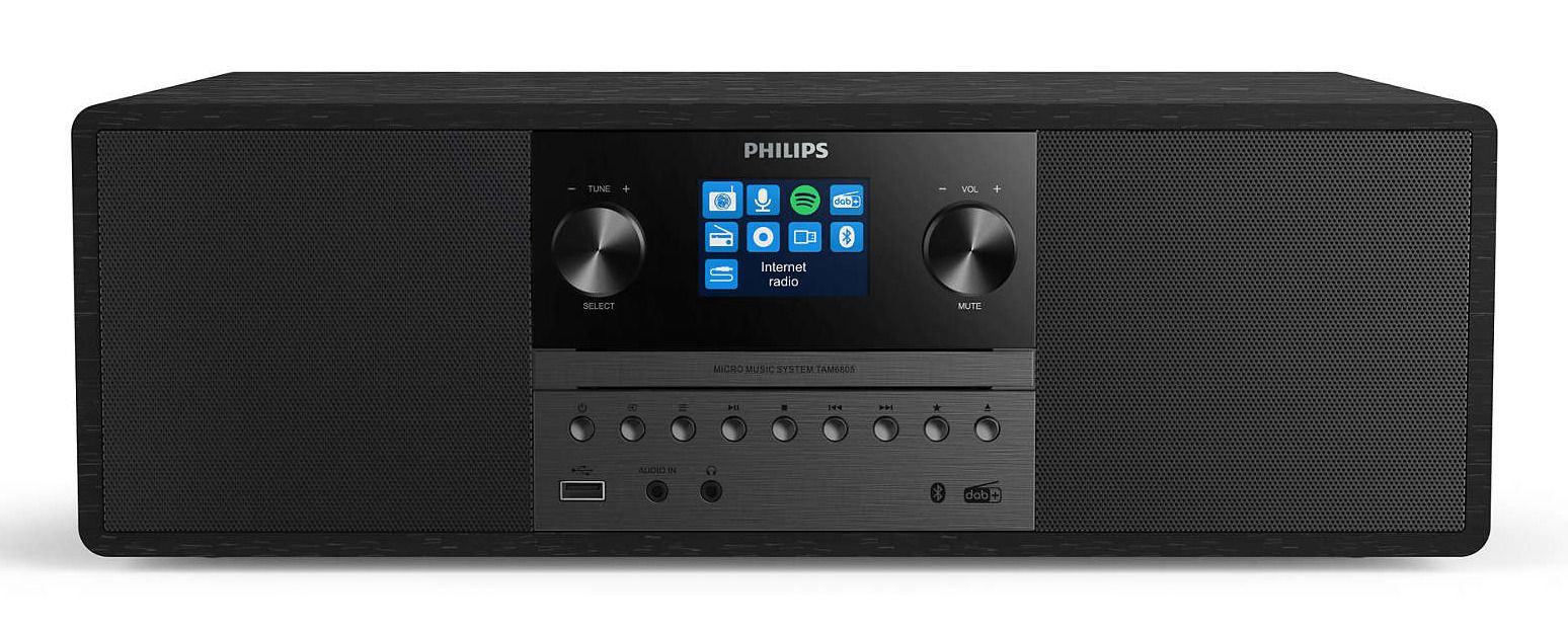 Philips TAM6805/10 - Home audio micro system - Black