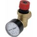 Soupape de chauffage 3b avec manomètre FF3/4" - Diff - 100016