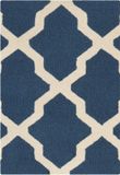 Safavieh Cambridge Collectie CAM121 Vloerkleed, Navy Blue & Ivory, 91 x 152 cm