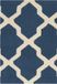 Safavieh Cambridge Collectie CAM121 Vloerkleed, Navy Blue & Ivory, 91 x 152 cm