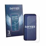 Savvies 3 Stuks Screenprotector - Geschikt voor Xiaomi Poco X8 Pro Iron Man Edition - Transparant