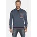 Jan Vanderstorm +FIT Collectie trui CAJETAN Plus Size met printopdruk donkerblauw