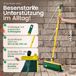 Novaliv Klauwbezemset 40 cm Kunststof met Telescopische Steel