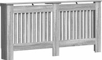 Haba Trading B.V. Radiatoromslag, Sonoma-grijs, 172 x 19 x 81,5 cm