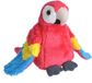 Wild Republic Knuffel Papegaai - 13 cm - multicolor - pluche - knuffeldier