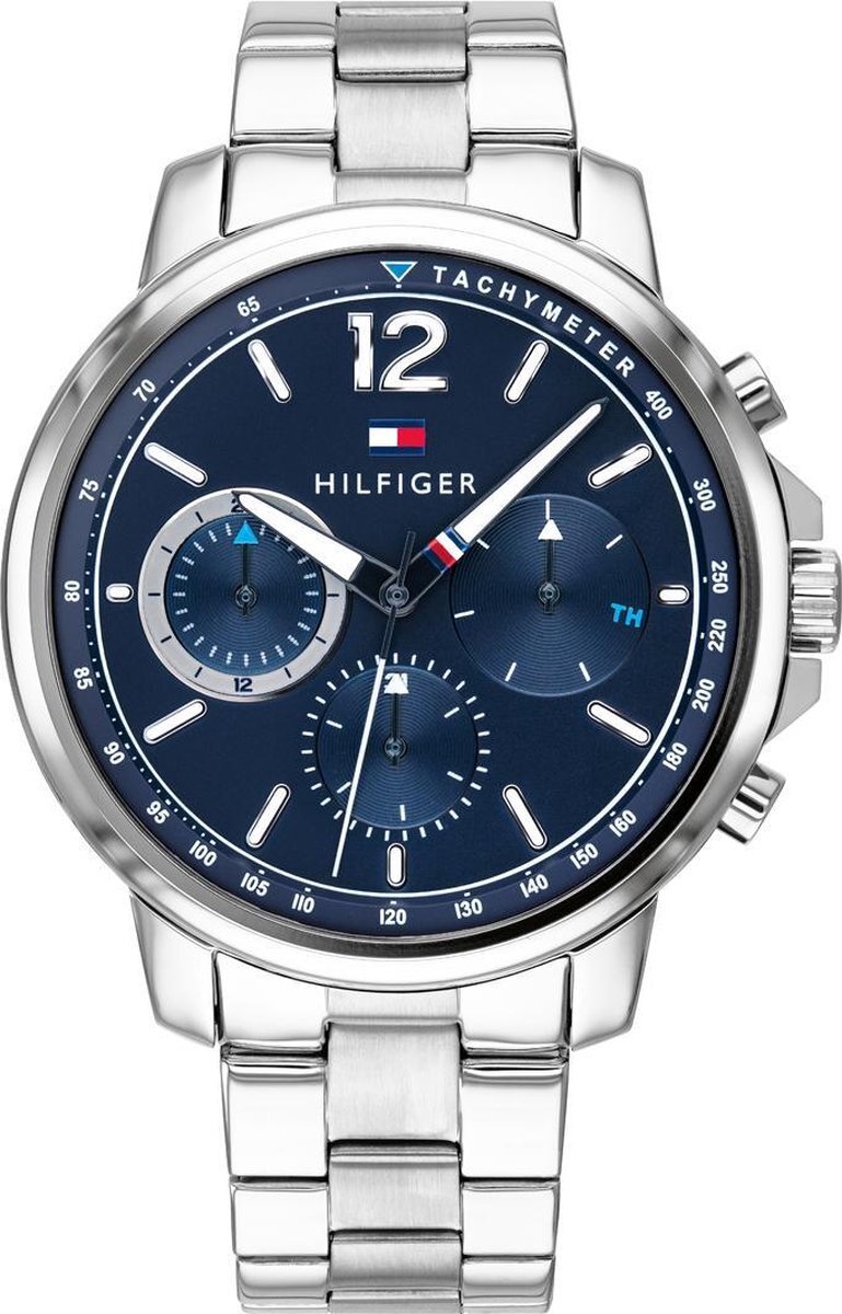 Tommy Hilfiger Tommy Hilfiger TH1791534 Horloge - Staal - Zilverkleurig - Ø 44 mm