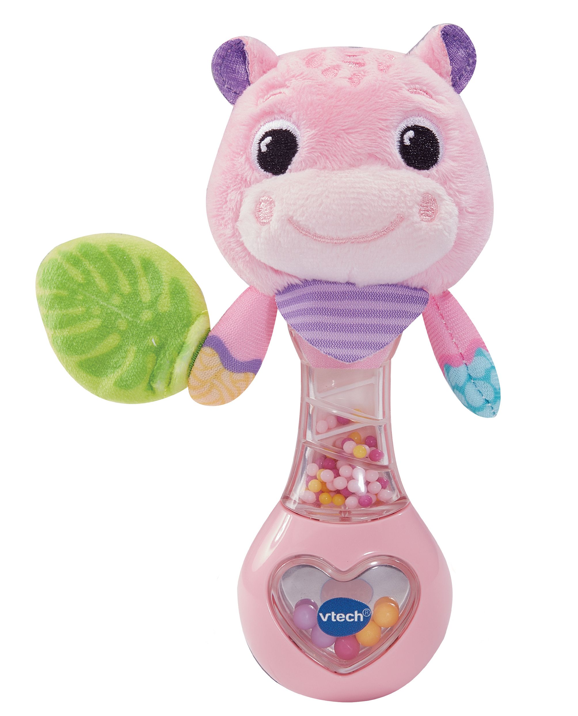 VTech Dierenvriendjes Rammelaar - Nijlpaard Roze