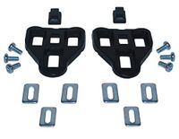 cyclingcolors Fietswig, compatibel met Look Delta, zwart, 0° wiggen, straatschoenen, hardlopen, MTB, automatisch