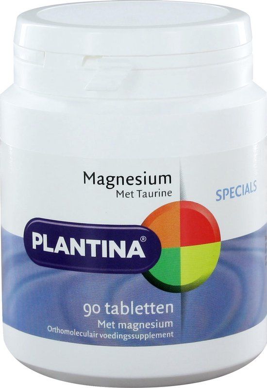 Plantina Magnesium Met Taurine - 90 Tabletten