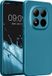 kwmobile metallic telefoonhoesje van TPU - geschikt voor Xiaomi Redmi Note 15 Pro 5G - Metallic carabisch blauw