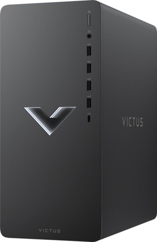 HP Victus Desktop - Intel Core i5-12400F - 16GB RAM - 1TB SSD - RTX 3060 Ti - Windows 11 Home - Zwart