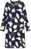 SCHIESSER Pyjama ' Comfort Nightwear ' crème / donkerblauw