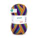 Gründl Wol Big Mamma Print XXL 1 x 400 g, maïsgeel-magenta