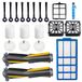 Shark Pièces de rechange pour Shark IQ R101AE RV1001AE IQ R101 RV1001 RV1005AE RV1010AE RV1012AE RV2001AE Aspirateur robot, Kit d'accessoires Brosse principale et Filtres et Brosses latérales)