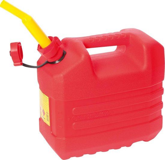 Eda Benzine Jerrycan - 10 Liter - Rood
