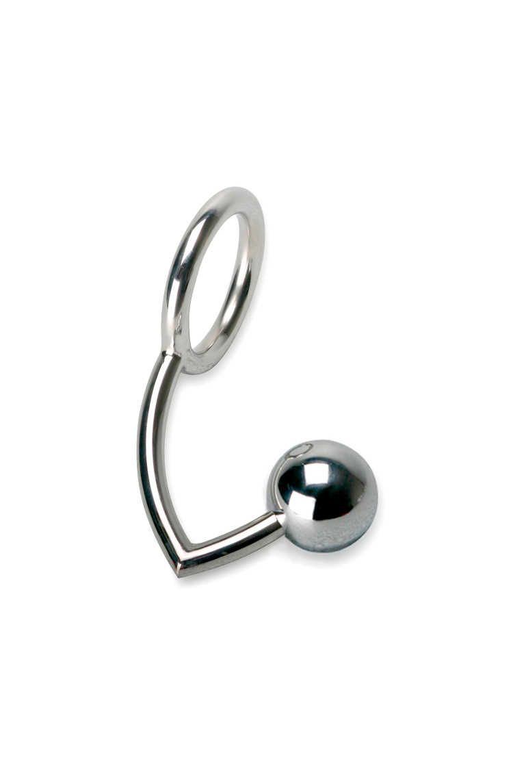 Bondage Play Penisplug&Butt Plug - 5cm