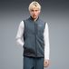 PUMATECH Polarfleece gilet pour Hommes, Bleu, Taille XL