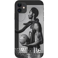 Maniacase iPhone 12 Hoesje Kobe Bryant NBA Black Mamba Mentality