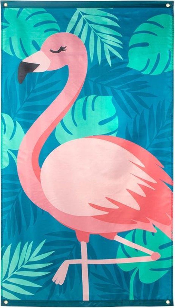 Boland Hawaii Vlag Flamingo 1,5m